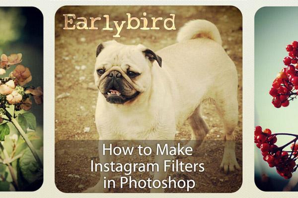 How to Make Instagram Filters in Photoshop: Earlybird JANUARY 9, 2013 BY MELANIE MAYNE Cell phone cameras and apps like Instagram have made it possible for anyone to practice and enjoy the art of