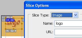 1. Click on the 'Slice Select Tool' 2. Select the slice 3.