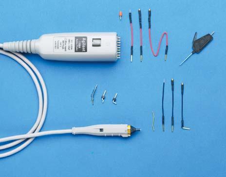 Single-ended Active Probes Agilent 1156A Single-ended Active Voltage 1.5 GHz probe bandwidth; < 233 ps rise/fall time 100 kω, 0.