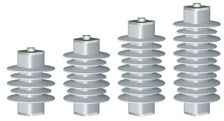 Bowthorpe EMP Distribution Lightning Arresters DLA1 series Application: Protection of MV networks and equipment from lightning and switching surge related over-voltages in areas with relatively high