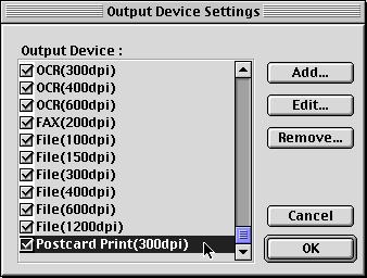 S T E P 1 Setting Preferences The Preference settings determine how Plug-in Module CS- U operates for the following options: output device (printer, files), scan