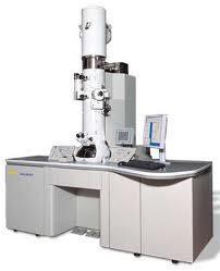 With the electron microscope we are able to view objects 50 000 to 100 000 times.