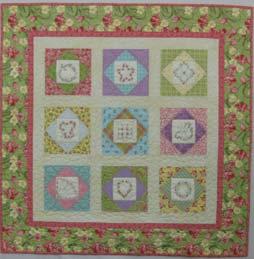 Pattern by: Wing & a Prayer Design, LLC 11 month program; Finished Size 96 x 106 Cost for BOM: $22.