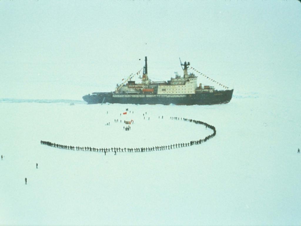 Icebreaker Transits to the North Pole & Trans-Arctic Voyages (1977-2008): 77 Transits to the North Pole (65 Russia, 5 Sweden, 3 USA, 2 Germany, 1 Canada, 1 Norway) Single Non-summer NP Voyage (Sibir