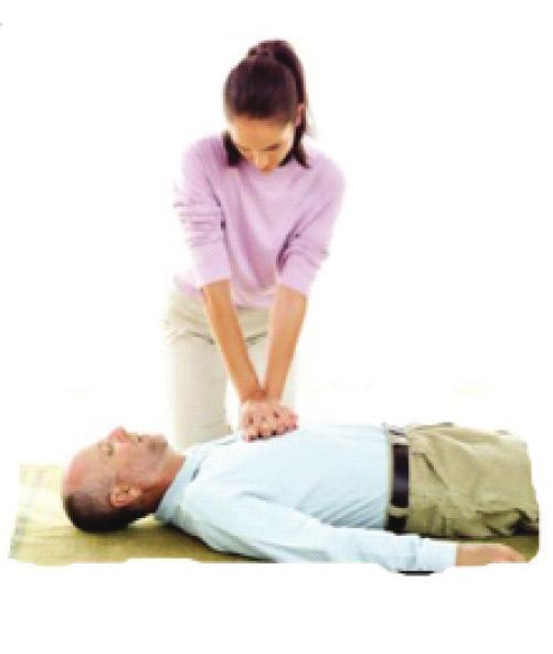 This is called cardiopulmonary resuscitation (CPR).