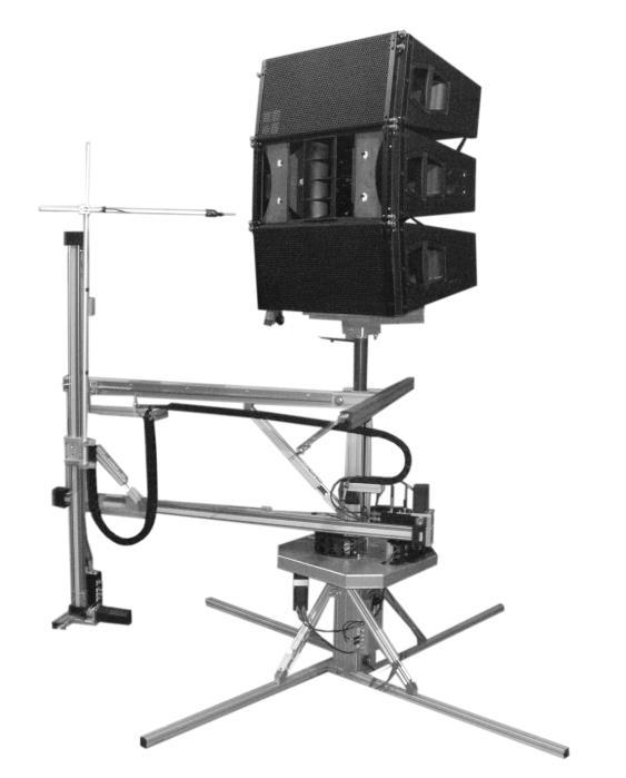 Near Field Scanner 3D (NFS) 11 NFS Scanning System Hardware 11 NFS Scanning System Hardware The Scanning hardware provides a solid loudspeaker stand with a microphone positioning.