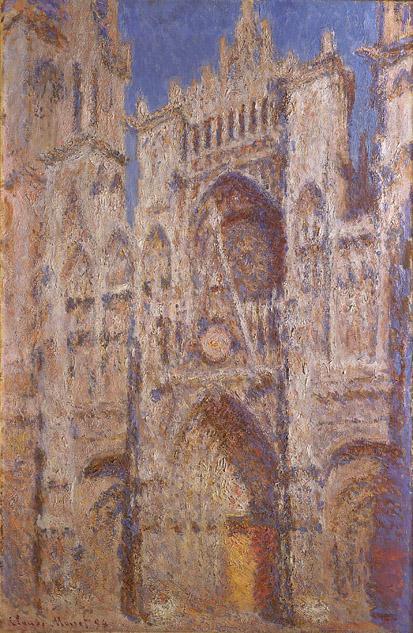 Artist: Claude Monet Title: Rouen Cathedral: The Portal (in Sun) Medium: Oil on canvas Size: 39 ¼ X 26" (99.7 X 66 cm) Date: 1894 Source/ Museum: The Metropolitan Museum of Art, New York. Theodore M.