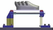 The clamping unit can be mounted directly on T-slot (page 6) or grid machine tables (page 7), grid-plates,