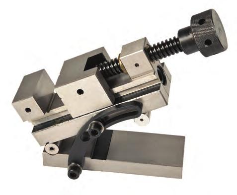 ACCESSORIES AND VISES RAPID INDEXER Palmgren s useful two directional rapid indexer is a good alternative to a machine vise for holding round, irregular or square parts for milling and drilling