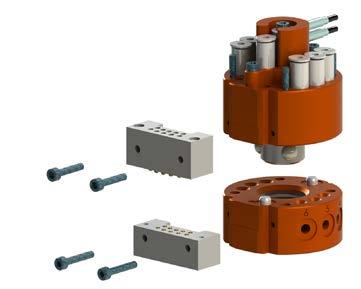 Manual, Hollow-Wrist Robotic Tool Changer, QC-11HM through QC-27HM 3.6 Optional Module Installation The optional modules are typically installed on Tool Changers by ATI prior to shipment.