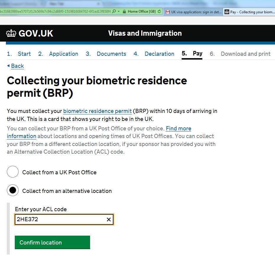 13 BRP Collection If you are coming to the UK for over 6 months then you will need to collect your full visa when you arrive. This is called a Biometric Residence Permit (BRP card).