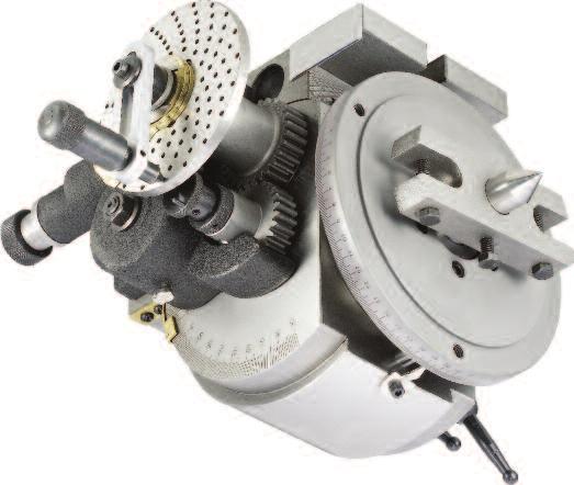 Universal Dividing Head This Universal Index Center has been designed to carry out all types of gear-cutting, precision dividing and spiral work (except Type BS-0, and BS-1) with greater precision