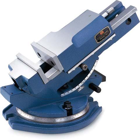 60 VICES V-55~57 SUPER-OPEN MILLING VICE Model: H-400, 600, 800 8 JAW OPENING ON H-400 VICE 11 JAW OPENING ON H-600 VICE 14 JAW OPENING ON H-800 VICE Except the Hydraulic System, it has almost the