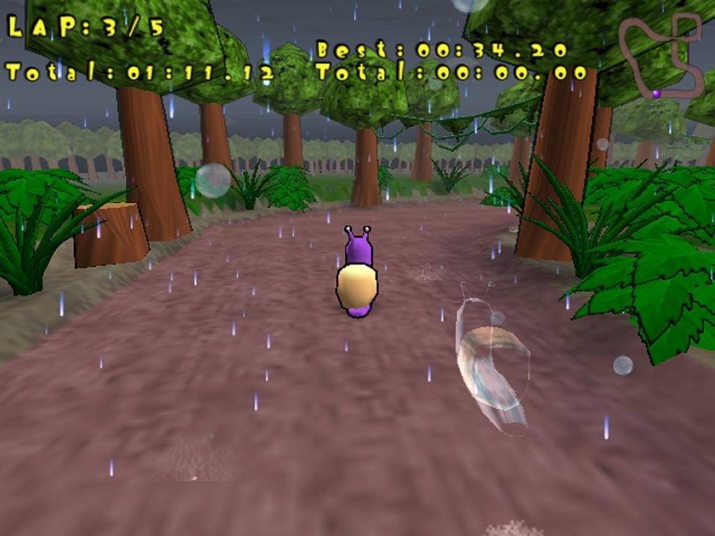 Time trial Neste modo, o jogador corre contra si mesmo, tentando quebrar seus próprios recordes em cada pista.