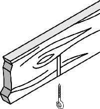 Anchoring Methods Select the appropriate anchoring method for your ceiling: NOTE: Four eye lag screws and four concrete anchors are shipped with the Kit. Wood Joists or Beams. Drill four 5/32-in. dia.