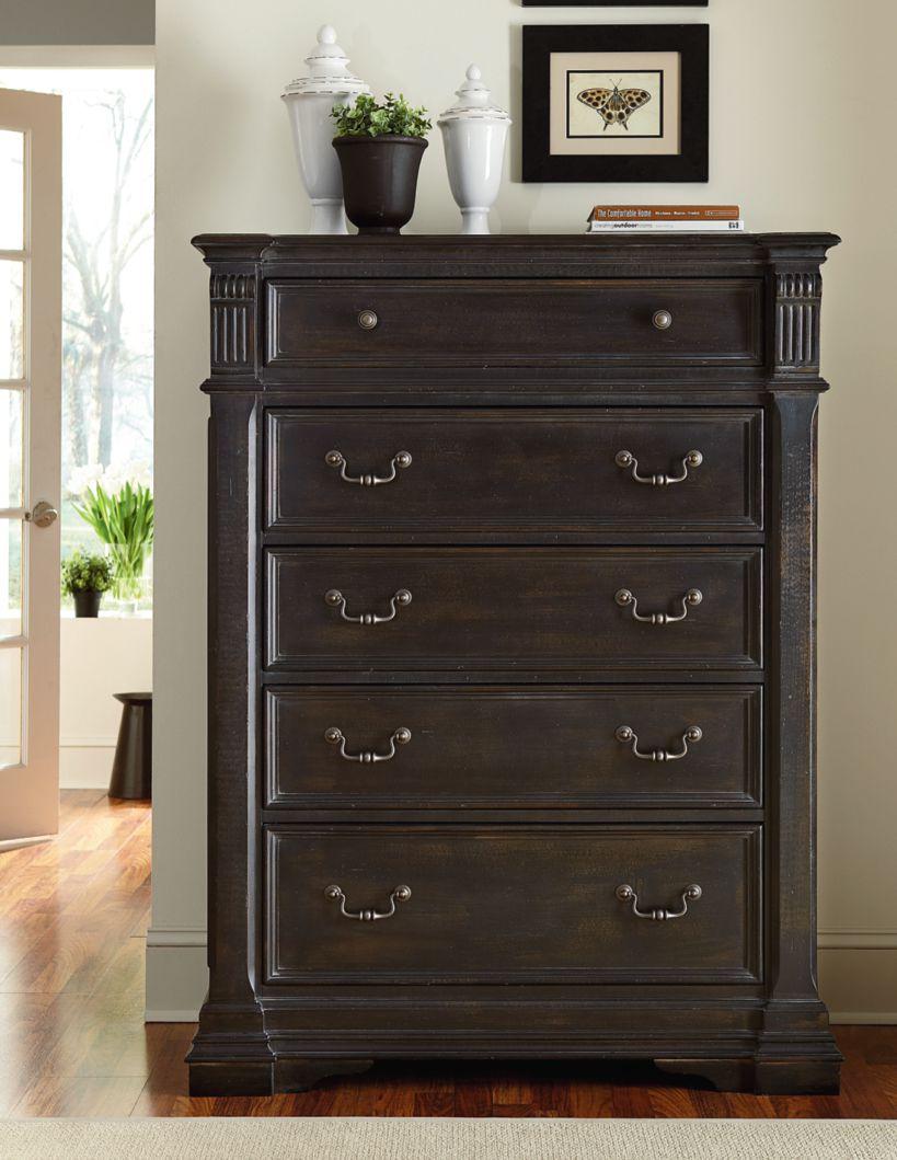 Drawer Chest W42 D20 H56 407-422 Bachelor Chest
