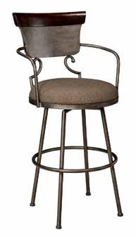 Moriann upholstered bar stool is dressed to impress!