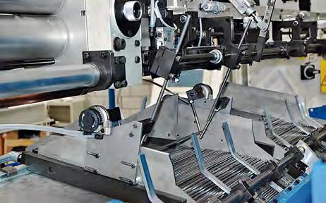 The system can be integrated into the Schlatter mesh welding machines for line and cross wire feeding. Alternatively it can be used as an independent unit.