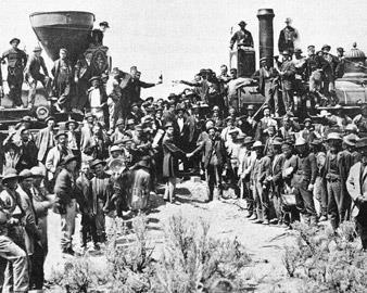The Union Pacific In 1865 the Union Pacific, under engineer Grenville Dodge, pushed westward from Omaha, Nebraska Weather, labor, money, and engineering
