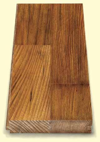 Many so-called 'hardwood' floors actually have more soft wood than hardwood, while plastic laminate floors trying to create a woodeffect are only superficially similar to the real thing.