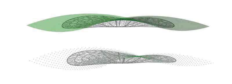 03 CONCEPTUAL STRUCTURAL MODELLING ROOF FORMS» Using the base architectural form definition