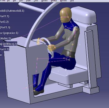 A demonstration of the analysis of driver's impact in the air bag by using CAE technology, [7] The