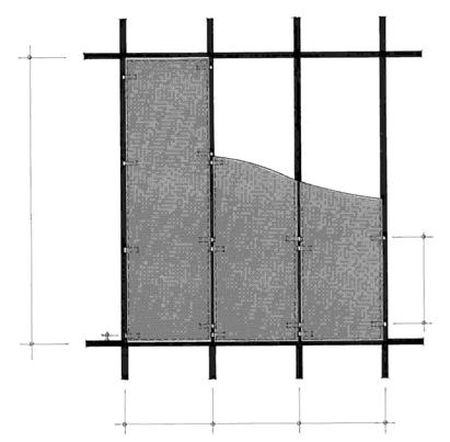 Positioning for Panels Exceeding 36 in Width Maximum Panel Size 119