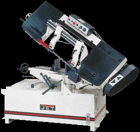 SAWS MBS-1014W SAWS Easy access chip tray for quick clean-up MBS-1014W METAL-BANDSAW Miter head swivels from 90 to 45, while the stock remains in the same position Fully-hydraulic down feed system
