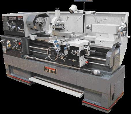 ZX-MODELS LATHES LATHES ZX-MODELS METAL LATHES WITH 3-AXIS DIGITAL READOUT JET-exclusive acceptance report with certified tolerances (DIN 8606) Induction-hardened and ground cast iron gantry bed