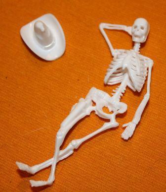 53 The skeleton was not given any base coat color.