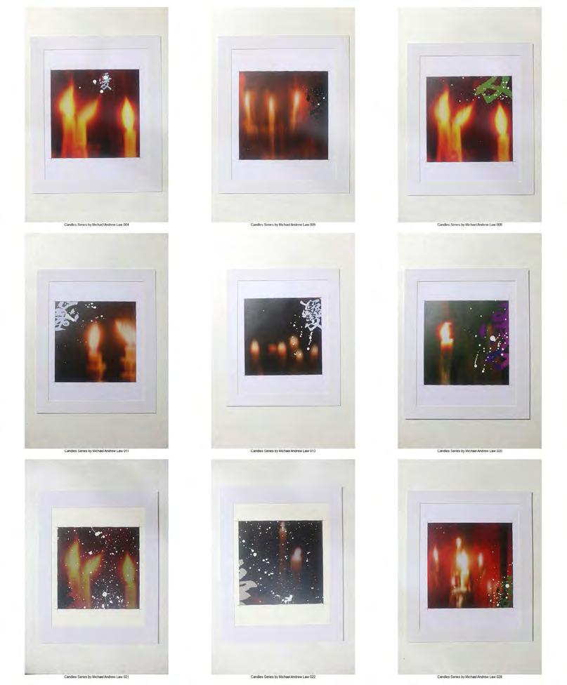 Candle Artist s Edition Collection : A series of over painted editions
