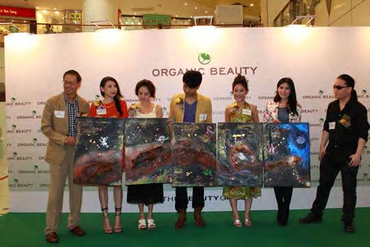 Michael Andrew Law s Abstract Expressionism meets Organic Beauty Unveiling Ceremony of the painting The Birth of The Beauty Date: June 12, 2012 Time: 03:00 PM - 04:30 PM Location: Organic Beauty