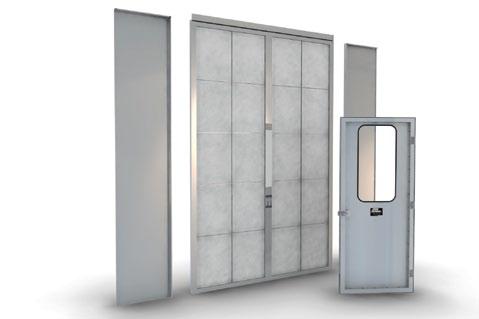 And Front Filter Doors Protect Your igh Quality Finishes Add filter doors to the front of your booth to ensure the highest quality finishes for your products.