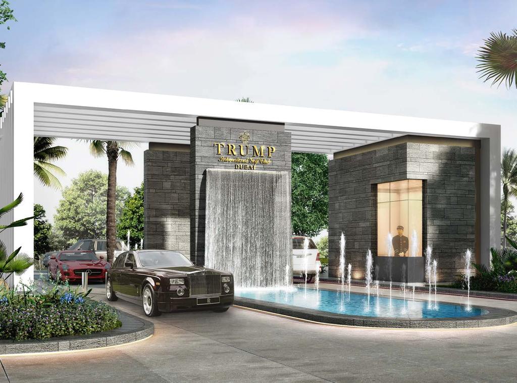 TRUMP PRVT MAKE A GRAND ENTRANCE In every way, Trump PRVT is a lifestyle beyond compare beginning with your very own entrance to the distinguished community.