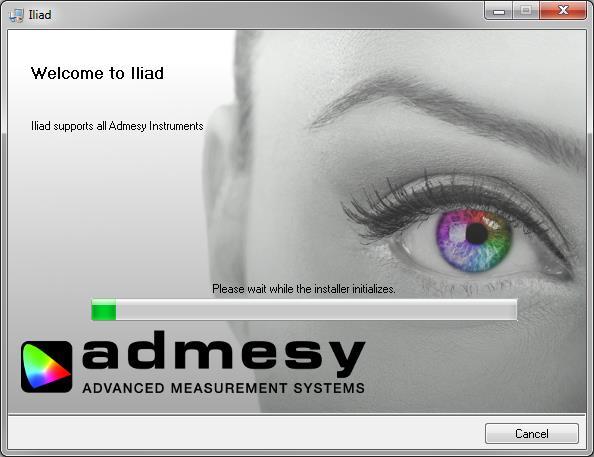 2. Installation The Admesy Iliad software application is distributed via the Admesy website www.admesy.