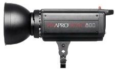 The Kino 800 is also compatible with the PIXAPRO Pro AC remote trigger system, which allows you to remotely trigger and control the flash power.
