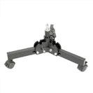 5/19mm Spigot Size: ⅝ Inch Removable Spigot: Yes Removable Central Column: Yes PIXAPRO Reclined Rotatable Boom Stand Pivoting boom arm which extends over 260cm Maximum 10kg load