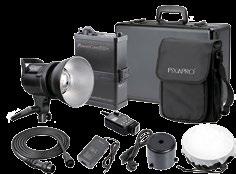 PIXAPRO PowerCore600+ Portable Flash System New & Improved Flash Head