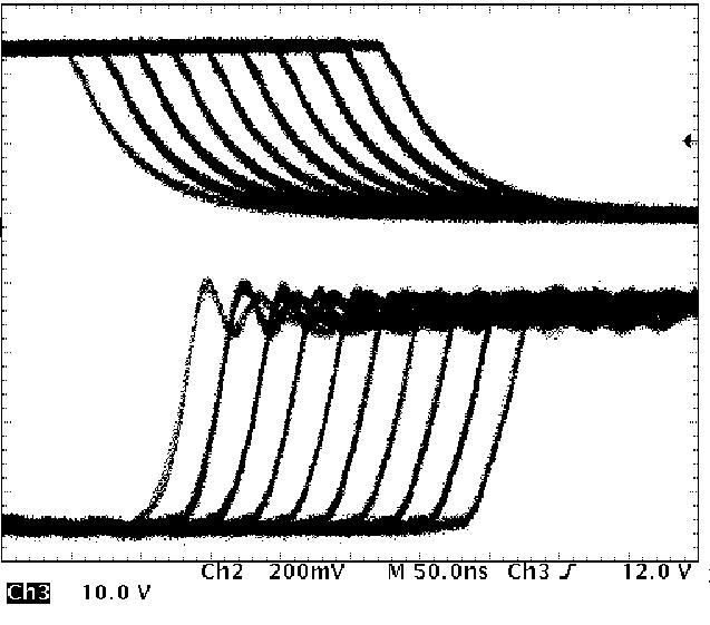 Ribbon Voltage 0V 25V 1 µsec 25V Expanded Section Intensity (arb. units) 0 th Order Intensity (arb. units) Ribbon Voltage 225 nsec 1 st Order Intensity (arb. units) Intensity (arb.