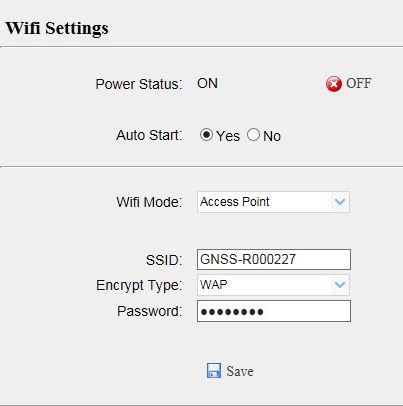 configure the related parameters of the Wi-Fi settings, including Wi-Fi mode, encrypt type, password, etc. 6.2.1.8.
