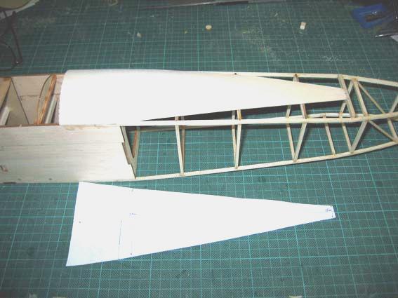 Fokker DVII 36 Page 6 Rear Fuselage Detail TIP: Put little marks along the centerline of formers, etc which will significantly