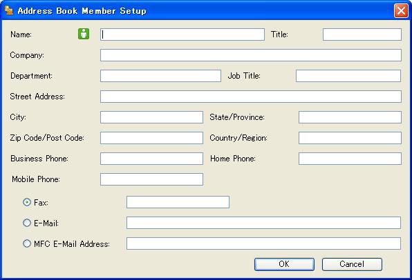 Aplicaţia Brother PC-FAX (pentru modelele MFC) Agendă adrese Brother 6 a Faceţi clic pe butonul Start, All Programs (Toate programele), Brother, MFC-XXXX sau MFC-XXXX LAN (unde XXXX este numele