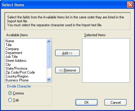 Aplicaţia Brother PC-FAX (pentru modelele MFC) e Introduceţi numele fişierului, apoi faceţi clic pe Save (Salvare). Importarea în agenda de adrese 6 Puteţi importa fişiere de text ASCII (*.