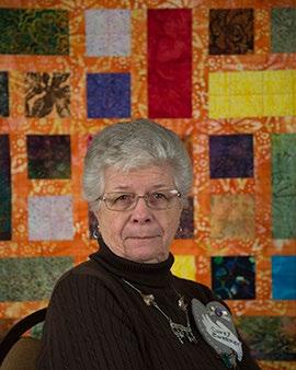 Corky Z. She was a seamstress and interested in quilting.
