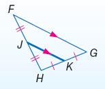 A is a segment with endpoints that are the midpoints of two sides of the triangle. Every triangle has three midsegments.