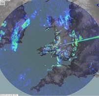 terrain, buildings, etc) of the radar location and the proximity of the interferer as shown on figures below: (examples given for the UK Clee Hill, Dean Hill and Crug-Y-Gorllwyn radars in 2012).