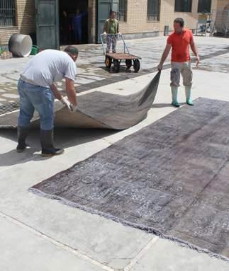 The dyeing process is a very labour-intensive, risky process, where a lot can go wrong.