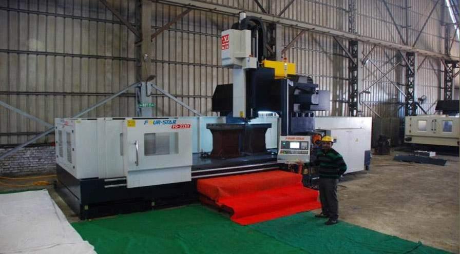 INSTALLED CNC MACHINES IN OUR FACTORY