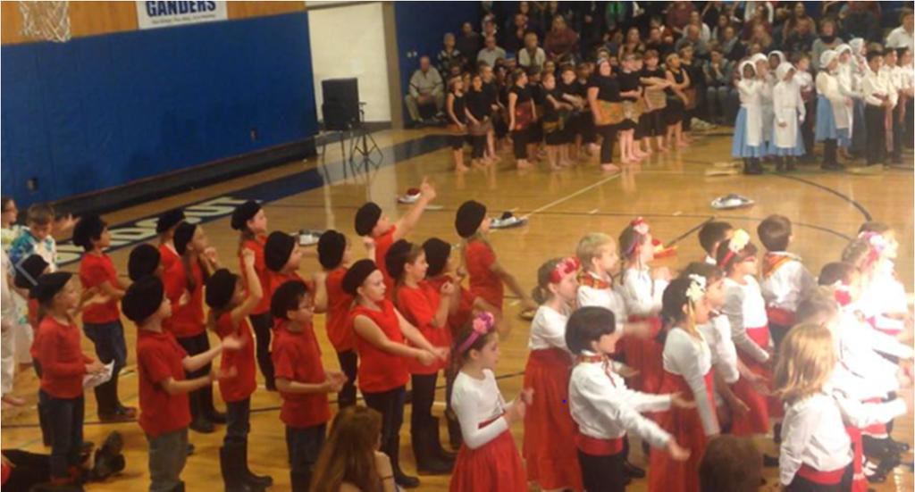 Kerhonkson and Marbletown classes worked together to perform dances in a program called We are one. The PTA would like to give a huge round of applause to our 3rd graders.