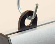 187" 48" Silver Elliptical End Cap When inserted into the ends of our aluminum Elliptical Banner Hanger (sold separately), these end caps provide the finishing touch needed for an elegant, upscale